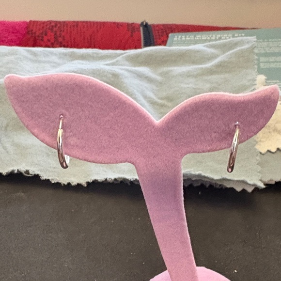 Jewelry - Classic 925 Silver Huggie Hoop Earrings